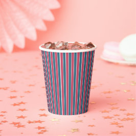 Erlebnis erwartet festliche Blue Pink Baby Dusche Pappbecher