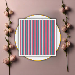 Erlebnis erwartet festliche Blue Pink Baby Dusche Serviette