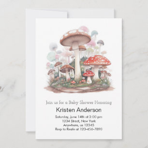Erlebnis erwartet Girl Baby Shower Einladung
