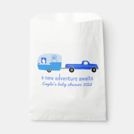 Erlebnis erwartet Niedliche Truck & Trailer BABY S Geschenktütchen