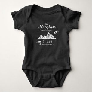 Erlebnis erwartet Sie mit Ihrem individuellen Name Baby Strampler