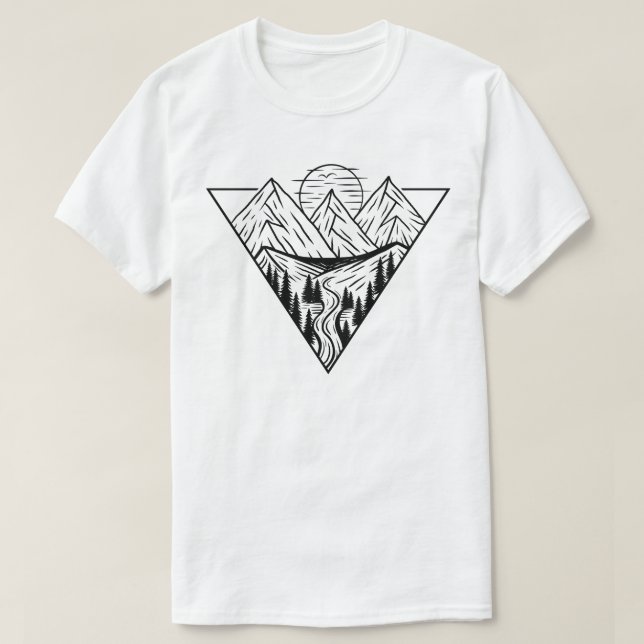 Erlebnis erwartet Sommerbergfreund T-Shirt (Design vorne)