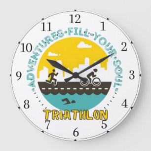 Erlebnis füllen Sie Ihr Soul Acryl Wall Clock Große Wanduhr