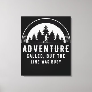 Erlebnis "Funny Outdoor" und Naturangebot Leinwanddruck