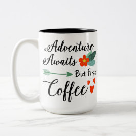 Erlebnis wartet aber erste Tasse für die Kaffeemot