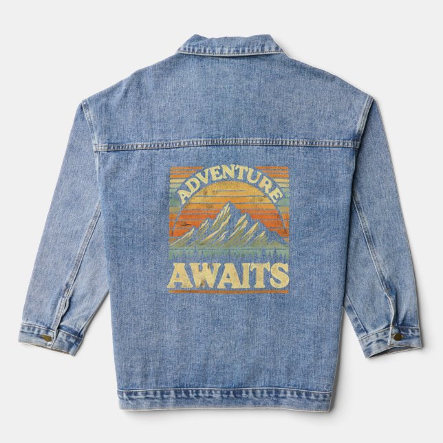 Erlebnis wartet jeansjacke (Rückseite)
