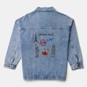 Erlebnis wartet jeansjacke