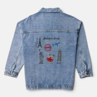Erlebnis wartet jeansjacke