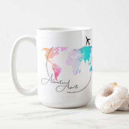 Erlebnis wartet kaffeetasse