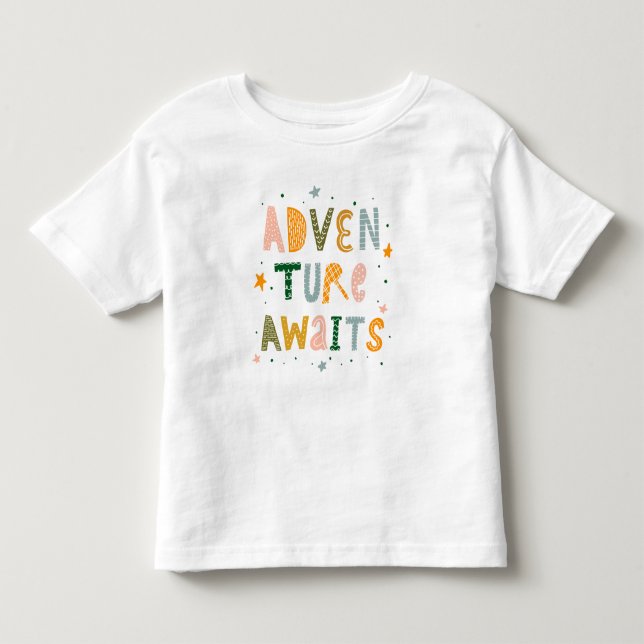 Erlebnis wartet kleinkind t-shirt (Vorderseite)