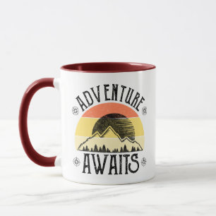 Erlebnis wartet tasse