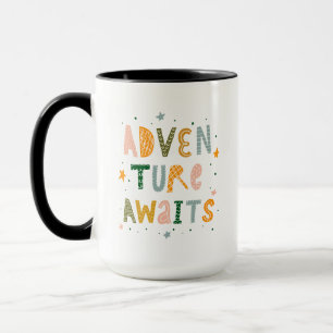 Erlebnis wartet tasse