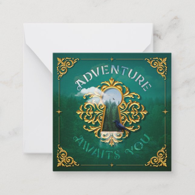 Erlebnisausflüge / Stationery Note Card Mitteilungskarte (Vorderseite)