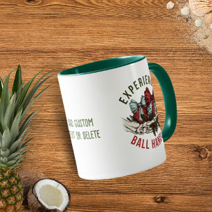 Erlebnisball Handler, Skelett Weihnachts Grün Tasse