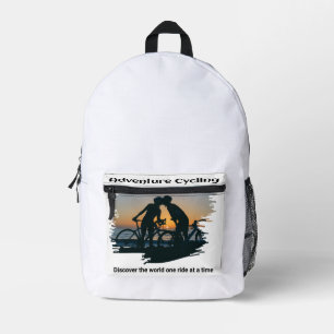 Erlebnisradfahren Bedruckter Rucksack
