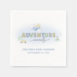 Erlebnisreise - Personalisiert Serviette