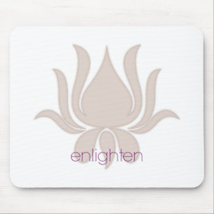 Erleuchte Lotus Mousepad