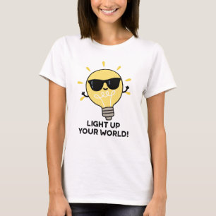 Erleuchten Sie Ihren weltberühmten Glanzkugel T-Shirt