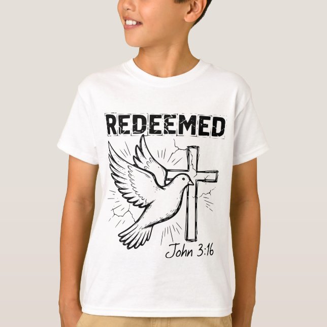 Erlöst T-Shirt (Vorderseite)