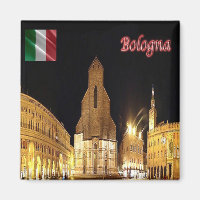 ERM001 BOLOGNA by Night, Italien, Kühlschrank