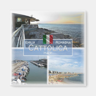 ERM034 KATTOLIKA - Emilia Romagna - Italien - Kühl Magnet