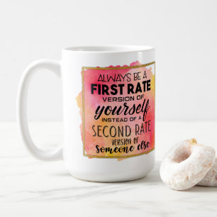 Ermächtigend Kaffeetasse