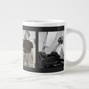 Ermächtigte Frauen mit Freiem Geist Vintage-Bilder Jumbo-Tasse