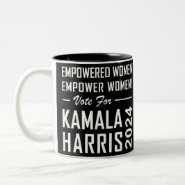 ERMÄCHTIGTE FRAUEN... ZWEIFARBIGE TASSE