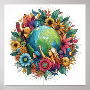 Ermächtigung der Frau Poster