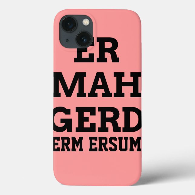 Ermahgerd Barely There iPad Case (Rückseite)