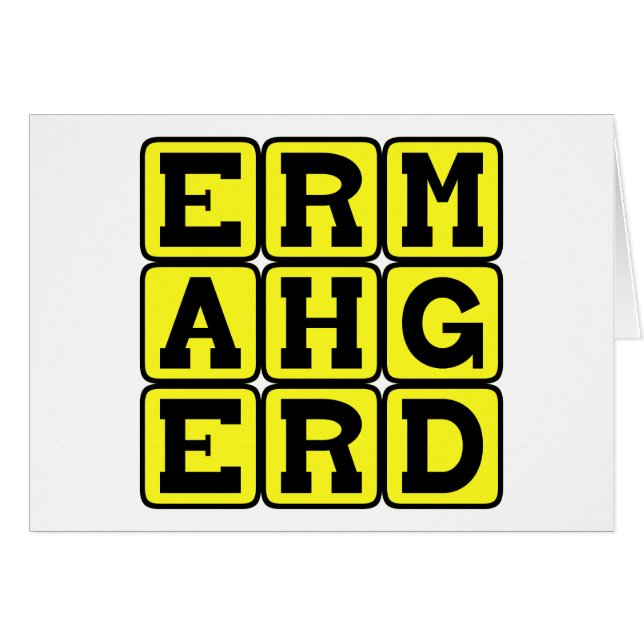 Ermahgerd, Internet Meme (Vorderseite (Horizontal))