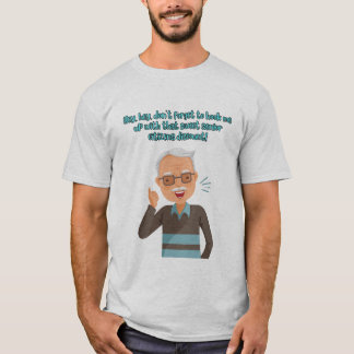 Ermäßigung für Senioren - T - Shirt für Männer