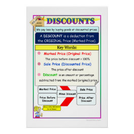 Ermäßigungen für Math Notes Poster