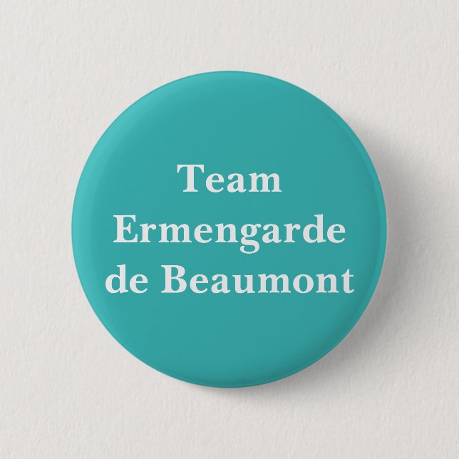 Ermengarde de Beaumont, Königin Schottlands Button (Vorderseite)
