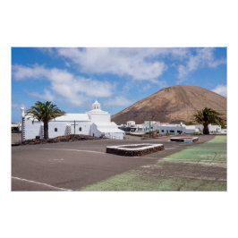 Ermita de los Dolores Kirche, Lanzarote Poster