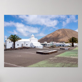 Ermita de los Dolores Kirche, Lanzarote Poster