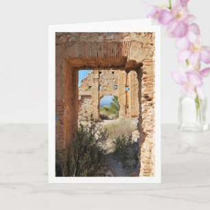 Ermita de Santa Bárbara Ruinen in Lliria, Valencia Karte