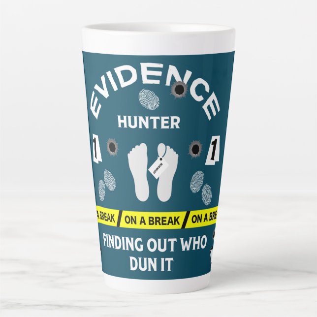 Ermittler für Kriminalwissenschaften Milchtasse (Vorderseite)