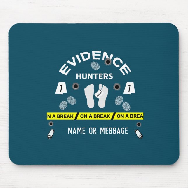 Ermittler für Kriminalwissenschaften Mousepad (Vorne)