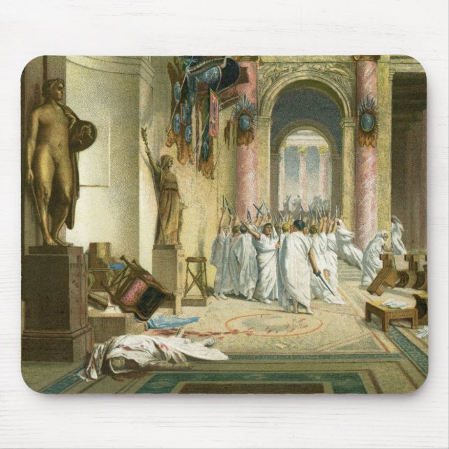 Ermordung von Julius Cäsar Mousepad (Vorne)