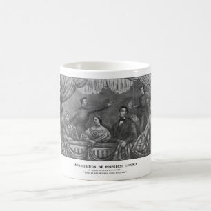 Ermordung von Präsidenten Lincoln Kaffeetasse