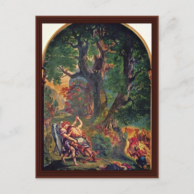 Ermordung von Saint-Sulpice in der Kapelle von Par Postkarte (Vorderseite)