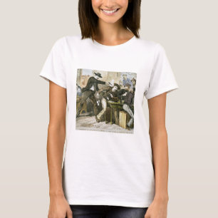 Ermordung von "wildem Bill" (W.B. Hickok) durch T-Shirt