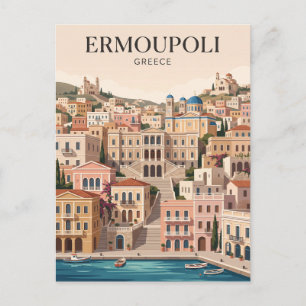 Ermoupoli Griechenland Postkarte