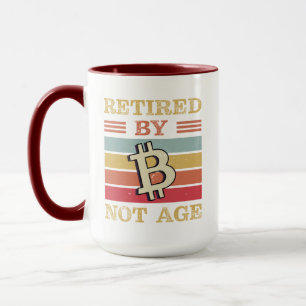 Ermüdet von Bitcoin Not Age Crypto Investment Funn Tasse