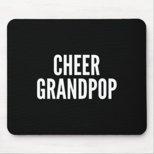 Ermutige Opa Cheerleading Opa Mousepad