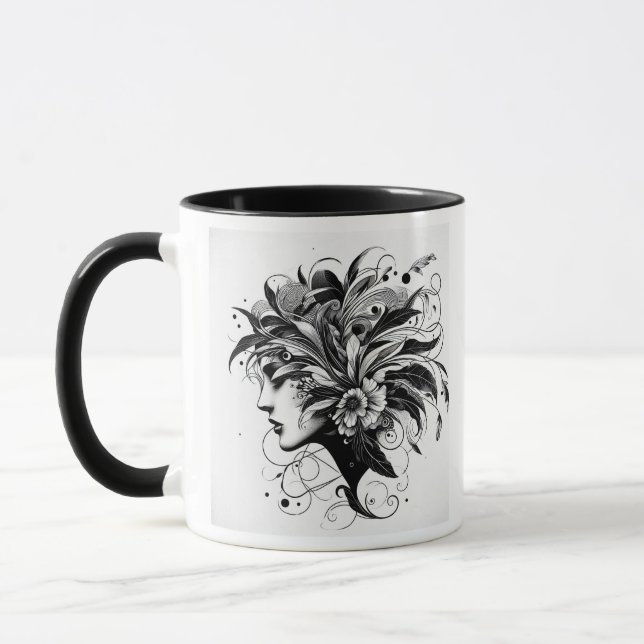 Ermutigen Sie Ihr außergewöhnliches Selbst Tasse (Links)
