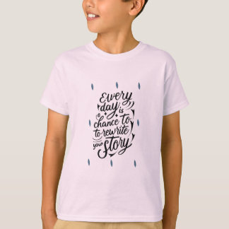 Ermutigend an Ihr selbst-Message-Design glauben T-Shirt