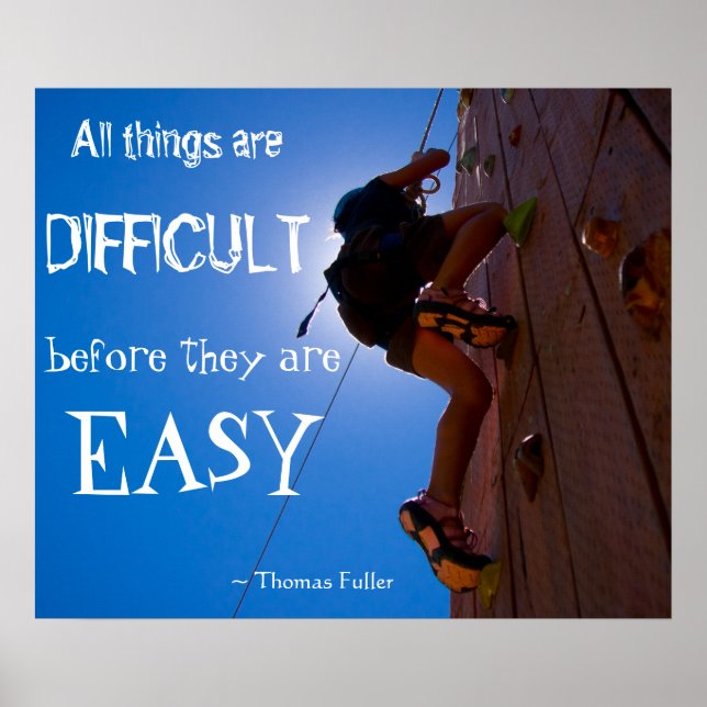 Ermutigend für das Klassenzimmer-Poster Poster (Vorne)