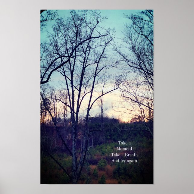 Ermutigend, Motivierend Poster (Vorne)